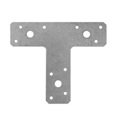 Conector tip T pentru constructii din lemn zincat 150x127x38x2,0 mm KT2-4627 Domax
