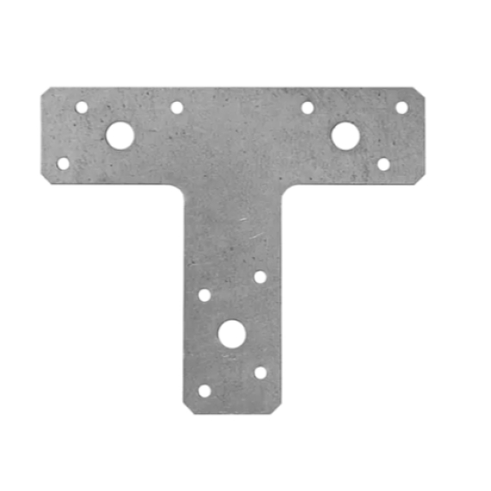 Conector tip T pentru constructii din lemn zincat 150x127x38x2,0 mm KT2-4627 Domax