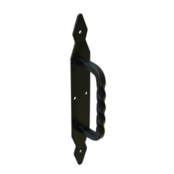 Maner decorativ negru 130 mm UZR130C-79972 Domax