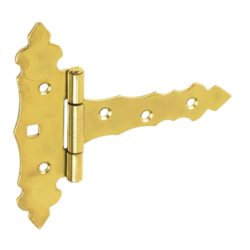 Balama decorativa pentru poarta galbena 125x35x130x2,0 mm ZOB125-7945036 Domax
