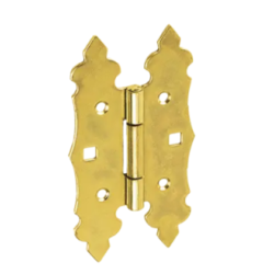 Balama decorativa pentru poarta galbena 130x70x2,0 mm ZOK130-7945206 Domax