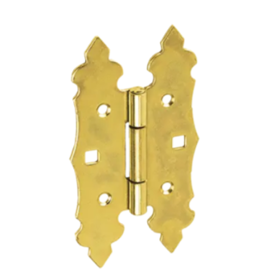 Balama decorativa pentru poarta galbena 130x70x2,0 mm ZOK130-7945206 Domax