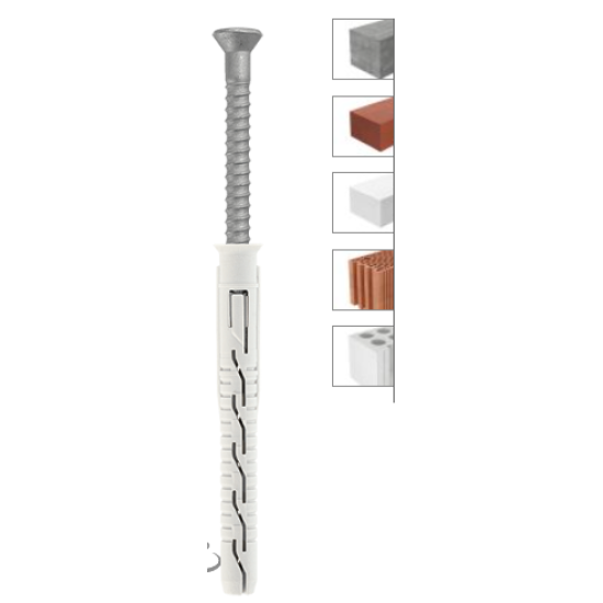 Diblu premium de fixare cu holsurub, cap inecat M10x200mm, Klimas Wkret-met