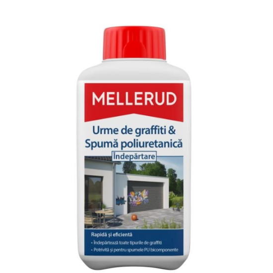 Urme graffiti si spuma poliuretanica, indepartare 500ml