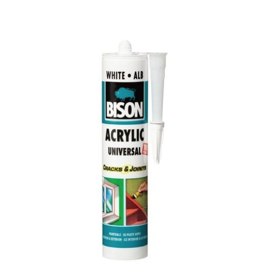 BISON Acrylic alb 300ml