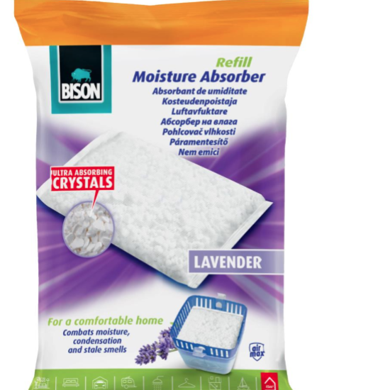 BISON Airmax rezerva absorbant umiditate lavanda450g