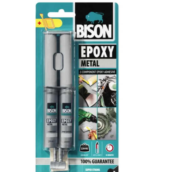 BISON Epoxy metal - adeziv metal 2*12 ml BL