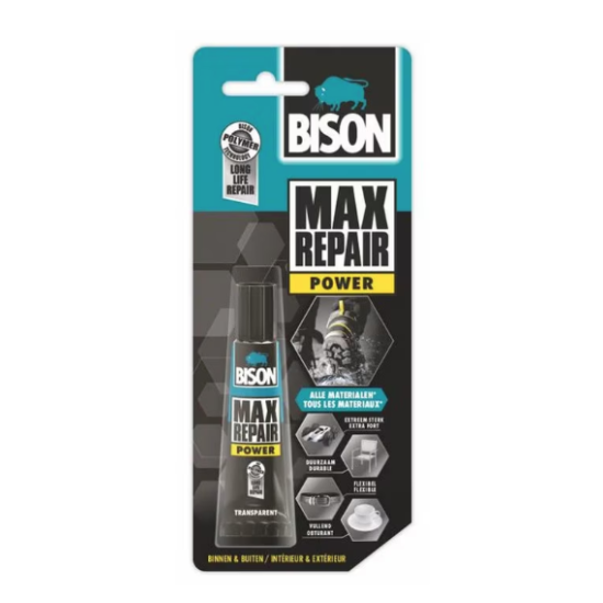 BISON MAX REPAIR adeziv MS polimer 8g BL