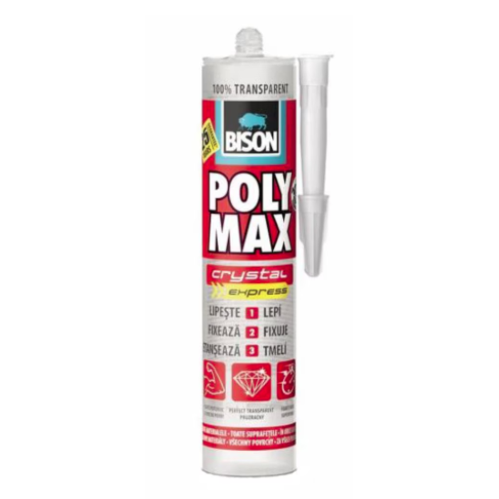BISON Poly Max Cristal Express transparent MSpolimer 300g