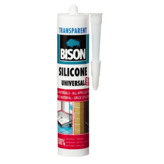 BISON Silicon universal transparent 280ml