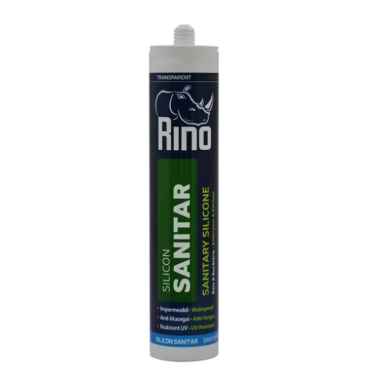 RINO Silicon sanitar transparent 280ml H3778