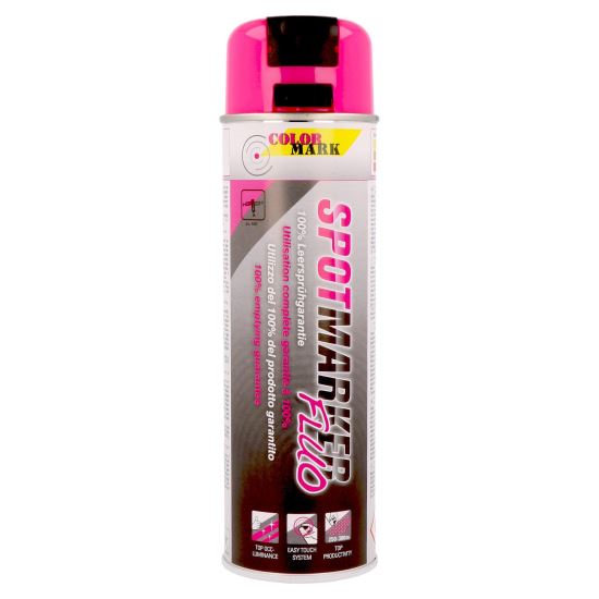 COLORMARK Spray marcaj temporar Ecomarker rozfluorescent - 500ml