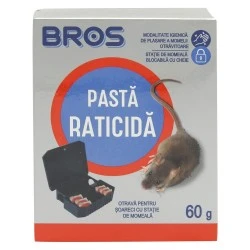 BROS - statie momeala cu pasta raticida 60 g