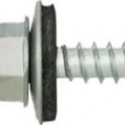 Surub autoforant, pentru lemn, cu cap hexagonal si saiba EPDM, 4.8X19mm