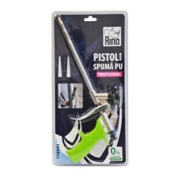 RINO Pistol metalic spuma PU