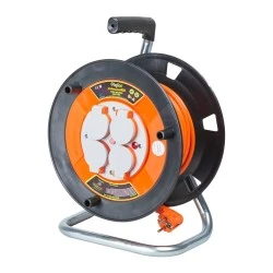 Derulator Cablu Electric cu 4 Prize 20M 3X1.5 Inlet