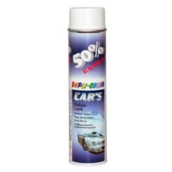 DUPLICOLOR Car's alb lucios - 600ml