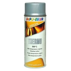 Duplicolor Thermo spray rezistent la temperatura800C argintiu-400 ml