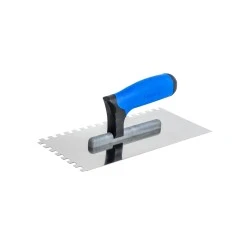 Gletiera inox, Kubala cu 10x10 dinți, 130x270 mm
