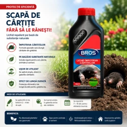 BROS - cartite solutie repelenta 500 ml