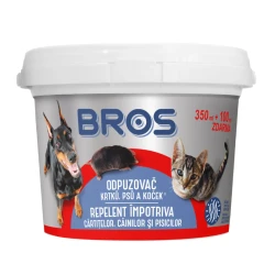 BROS - Caini si pisici repelent 350 ml + 100 ml extra