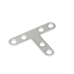 Conector tip T pentru constructii din lemn zincat 70x50x13x2,0 mm FKT70-448411 Domax