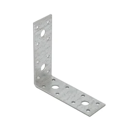 Coltar perforat pentru lemn zincat 102x102x35x2,5 mm KL6-4076 Domax