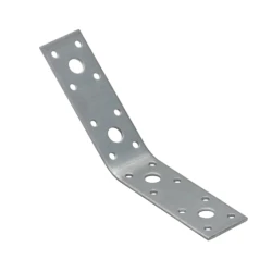 Coltar perforat pentru lemn zincat unghi 135 100x100x35x2,5 mm KLR4-4084 Domax