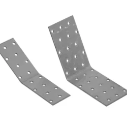Coltar perforat pentru lemn zincat unghi 135 140x140x55x2,5 mm KLR6-4086 Domax