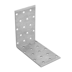 Coltar perforat pentru lemn zincat 100x100x60x2,0 mm KM11-4111 Domax