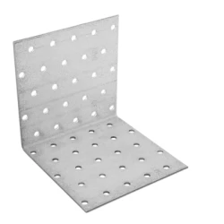 Coltar perforat pentru lemn zincat 100x100x100x2,0 mm KM13-4113 Domax