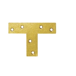 Conector tip T pentru constructii din lemn zincat 70x50x16x2,0 mm KT1-4626 Domax