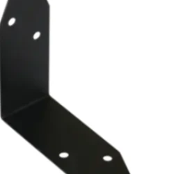 Coltar decorativ pentru lemn negru 146x146x40x1,5 mm OSK146-79982 Domax