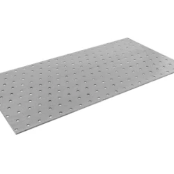 Placa perforata pentru lemn zincata 200x400x2,0 mm PP25-4425 Domax