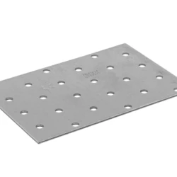 Placa perforata pentru lemn zincata 80x120x2,0 mm PP33-4433 Domax
