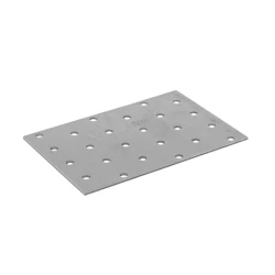Placa perforata pentru lemn zincata 80x120x2,0 mm PP33-4433 Domax