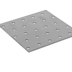 Placa perforata pentru lemn zincata 100x100x2,0 mm PP35-4435 Domax