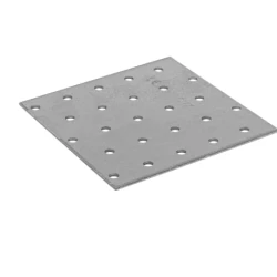 Placa perforata pentru lemn zincata 100x100x2,0 mm PP35-4435 Domax