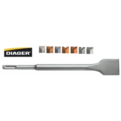Dalta lata SDS-Plus Diager 40x400 mm, DLDS40X200