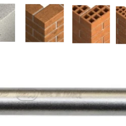 Dalta SDS-Plus cu varf ascutit elicoidal Diager 12x250 mm, SPSDS12X250