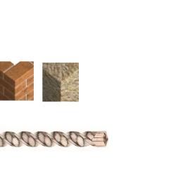 Burghiu SDS-Plus pentru montaj suruburi de tamplarie (WHO) Diager 6.5X210 mm, lungime de lucru 150 mm, TSDS6.5X150X210