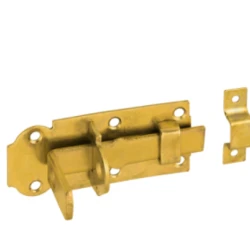 Zavor pentru poarta cu inchidere pentru lacat, tija dreapta 100x45x5,0 mm WZP100-8532 Domax