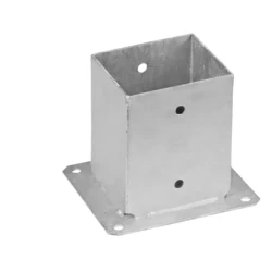 Suport stalp cu fixare in suruburi zincat 121x200x2 mm PSP120-4846 Domax