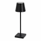 Veioza LED Erste Hold, reincarcabila USB-C, 5W, CCT, negru, IP20