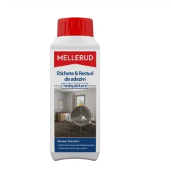 Soluție pentru îndepărtarea etichetelor și a resturilor de adeziv MELLERUD 250 ml