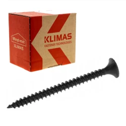 Surub autofiletant (negrese) pentru gips-carton pe profile metalice Wkret-met Klimas 3.5 25 mm, fosfatat