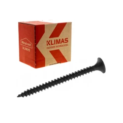 Surub autofiletant (negrese) pentru gips-carton pe profile metalice Wkret-met Klimas 3.5 25 mm, fosfatat