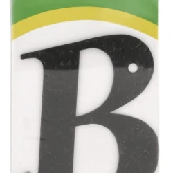 Litera B negru