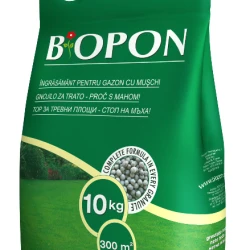 BIOPON ingrasamant gazon cu muschi control 10 kg - NOU!
