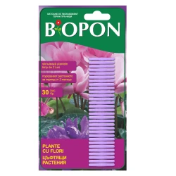 BIOPON ingrasamant plante cu flori sticks 30 pcs
